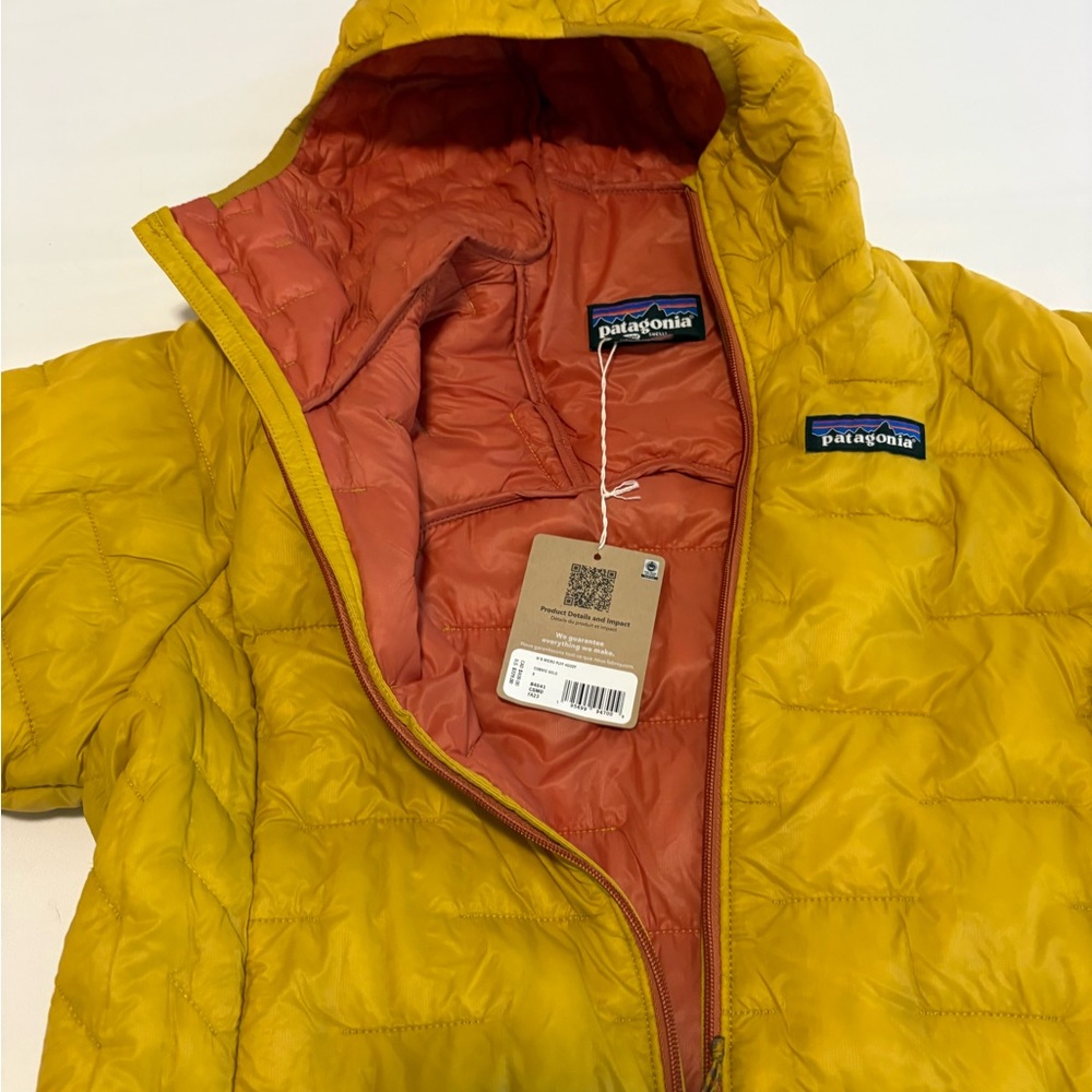 NWT Patagonia Mustard Puffer Jacket - Picture 2 of 12